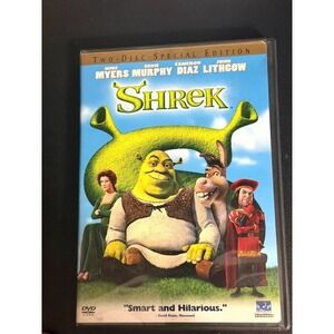 Shrek Two-Disc Special Edition DVD DreamWorks Animation Movie 2001